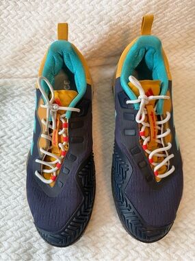 Adidas Barricade 'Shadow Navy Preloved Yellow' (M 11)